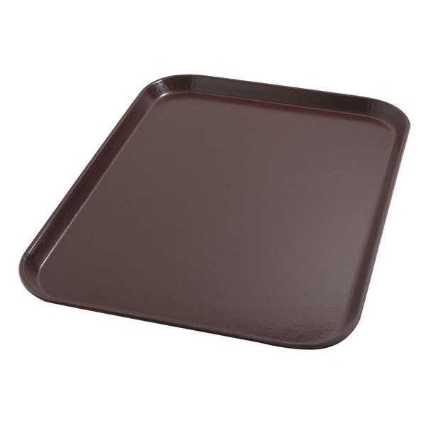 Tray, Flat, 20in.L x 15in.W, Cranberry, PK12