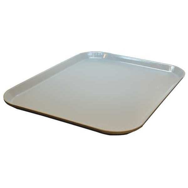 Tray, Flat, 20in.L x 15in.W, Gray, PK12