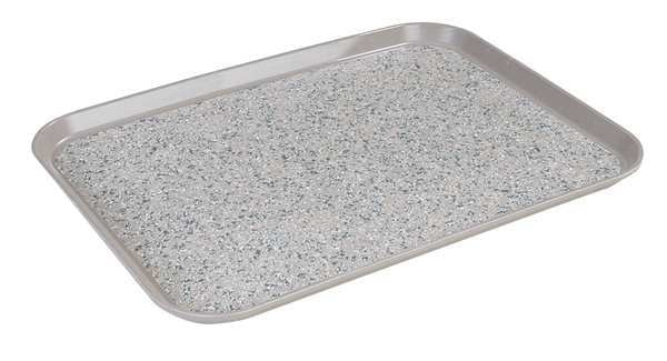 Tray, Non-Skid, 20-1/4in.L, Latte, PK12