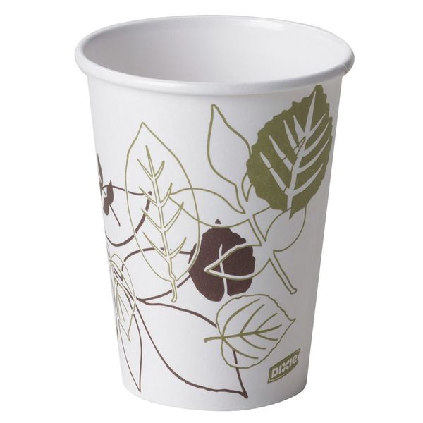 Disposable Hot cup 12 oz. White, Paper, Pk1000