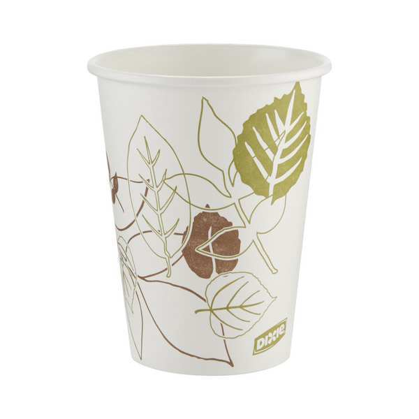 Disposable Hot cup 12 oz. White, Paper, Pk1000