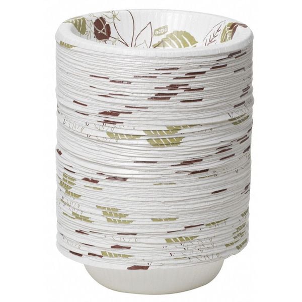 Bowl, Round, 12 fl. oz., Paper, Water, PK1000
