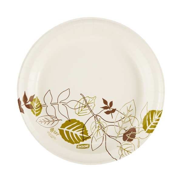 Paper, Plate, Round, 8-1/2