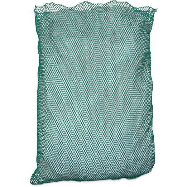Mesh Laundry Bag, Green, Polyester, PK12