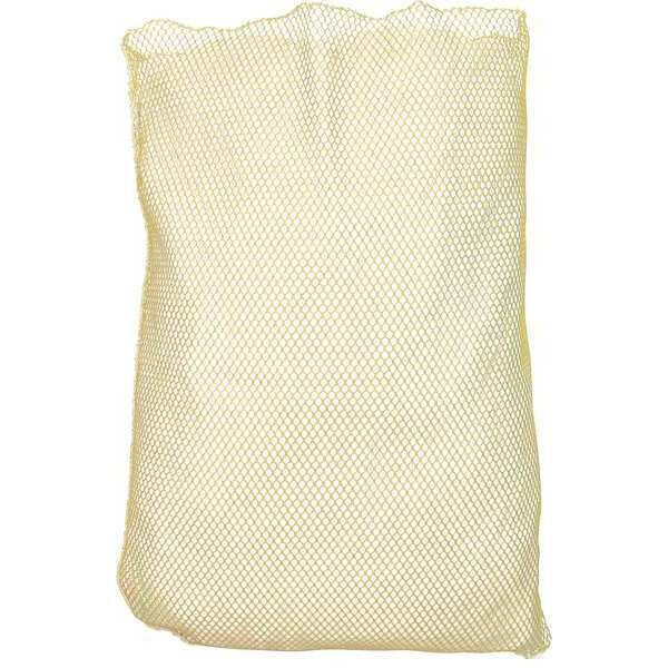Mesh Laundry Bag, Yellow, PK12