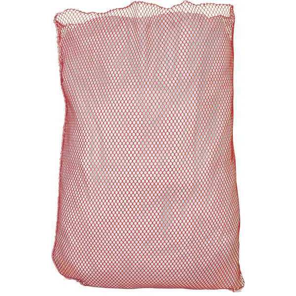 Mesh Laundry Bag, Red, PK12