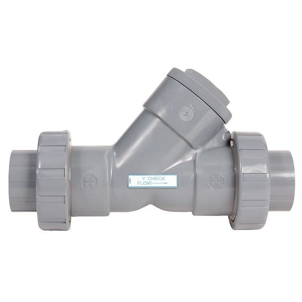 Y-Check Valve, True Union, 4