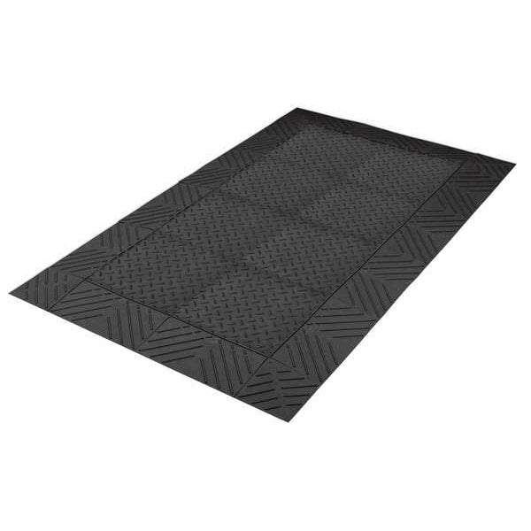 Antifatigue Mat, Black, 36