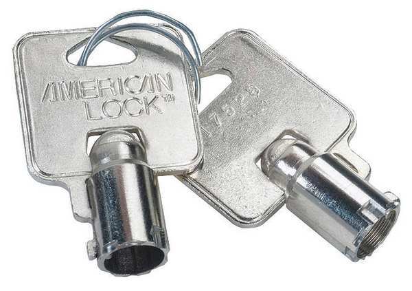 Key Blank, Steel, Circular, 7 Pins, PK25