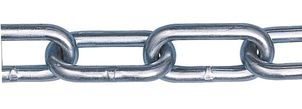 Straight Link Coil Chains, 7/0,100ft L