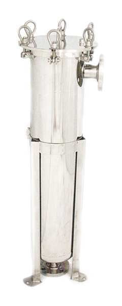 Bag Filter Housing, 304 SS, 2 In ANSI