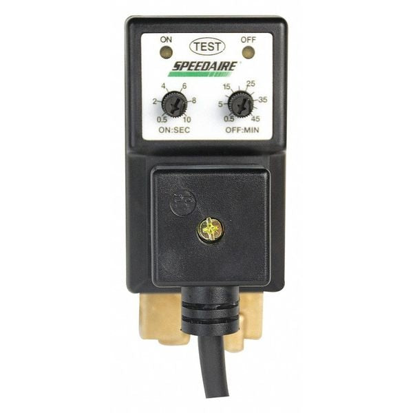 Auto Drain Valve, 115V, 1/4 In., 0.75 gpm