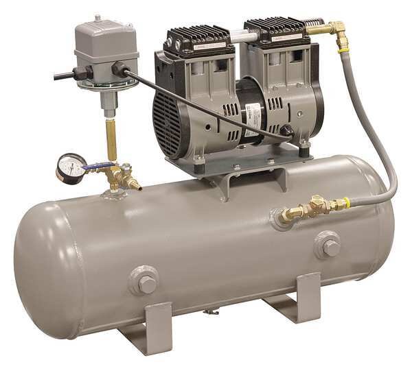 Tank Vacuum System, 1/2 HP, 10 gal. Tank