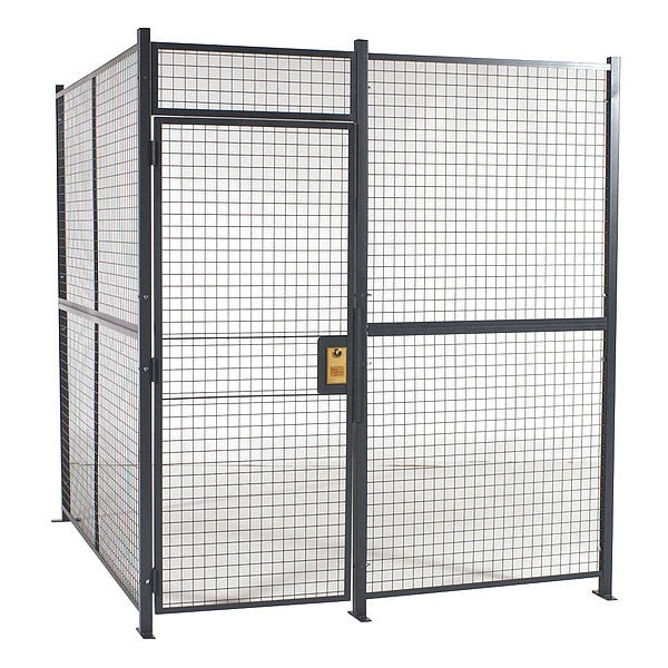 Welded Partition Cage, 8 ft. 6inW, 3 Sided