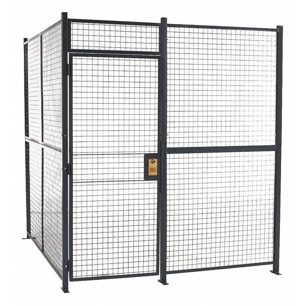 Woven Partition Cage, 8 ft. 6inWx2inD