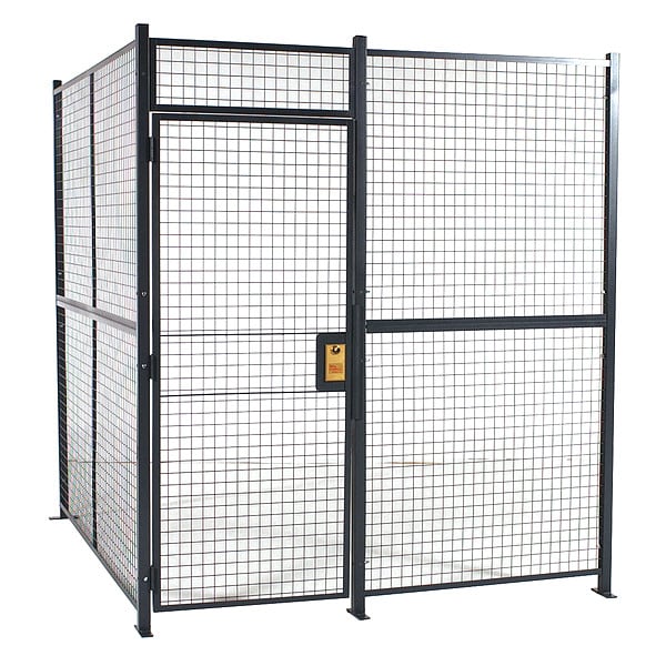 Welded Part Cage, 8 ft. 6inWx16 ft. 6inD