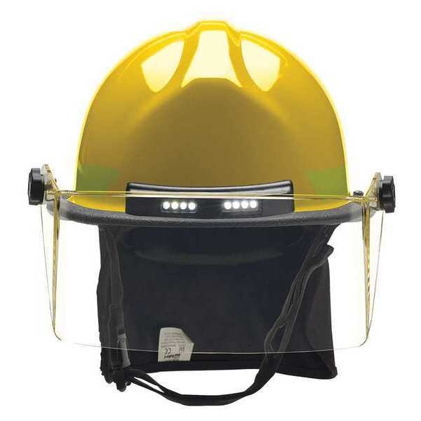 Fire Helmet, Thermoglas(R)/FG Shell, Yllw