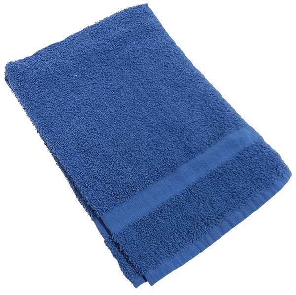 Hand Towel, 16x27 In, Navy, PK12
