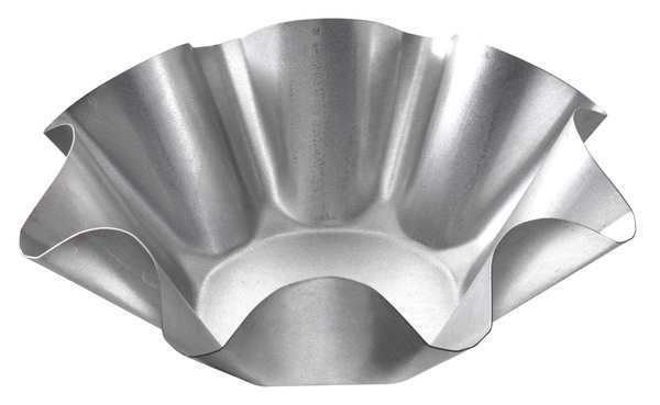 Tortilla Shell Pan, 9-1/8 In, Glazed Steel