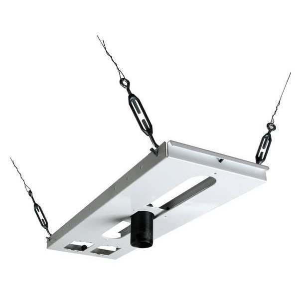 White Suspended Ceiling Plate, 60 lb. Capacity