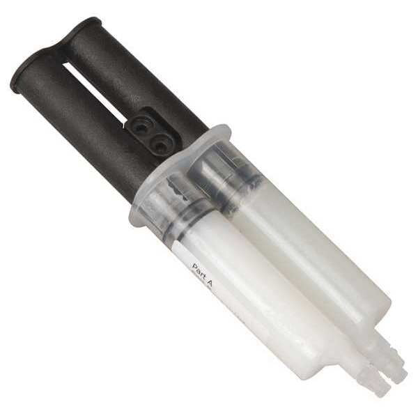 Epoxy Adhesive, Clear, 1:01 Mix Ratio, 5 min Functional Cure, Syringe