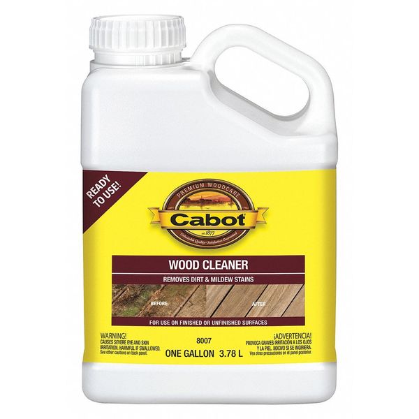 Wood Cleaner, Clear, 1 gal.