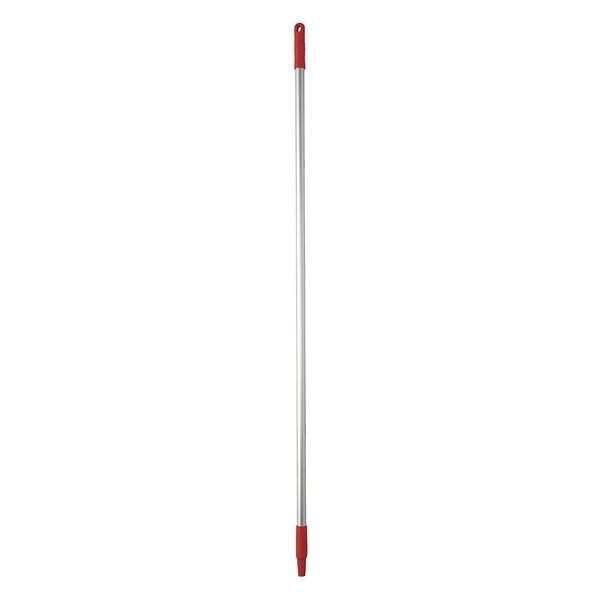 1460mm Color Coded Handle, 1 in Dia, Red, Aluminum