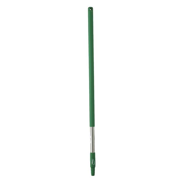 1025mm Color Coded Handle, 1 1/4 in Dia, Green, Stainless Steel