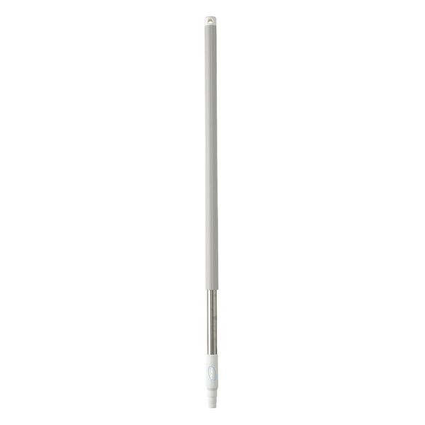 1025mm Color Coded Handle, 1 1/4 in Dia, White, Stainless Steel
