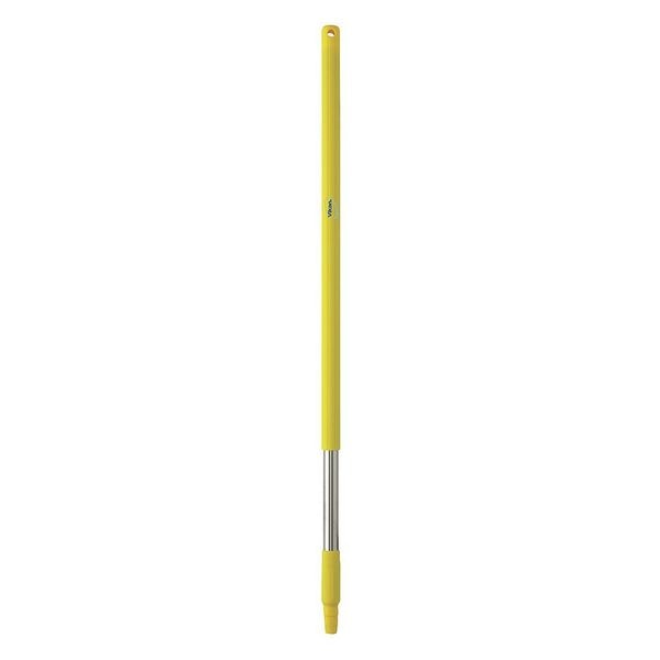 1025mm Color Coded Handle, 1 1/4 in Dia, Yellow, Stainless Steel
