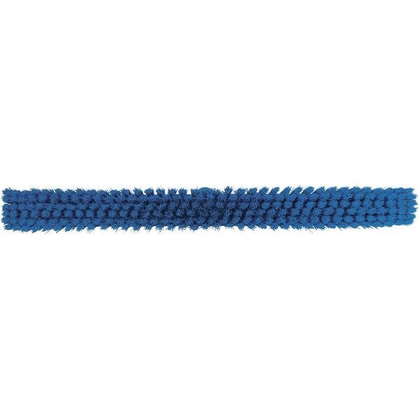 24 in Sweep Face Broom Head, Soft, Synthetic, Blue