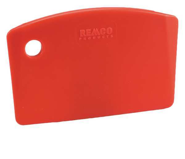 Mini Bench Scraper, 5-1/2 x 3-1/2 in, Red
