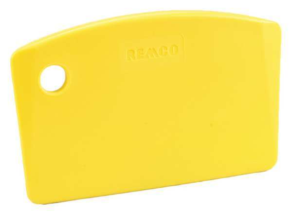 Mini Bench Scraper, 5-1/2x3-1/2 in, Yellow