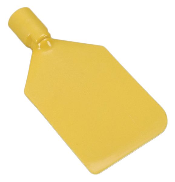 Paddle Scraper, 4-1/2 x 6 in, Nylon, Yellow