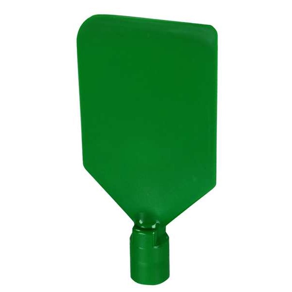 Paddle Scraper, 4-1/2 x 6 in, Nylon, Green