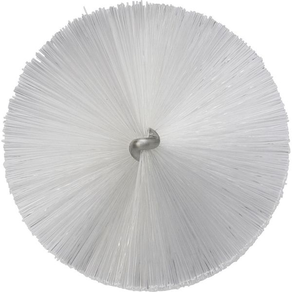 2 5/8 in W Tube and Valve Brush, Medium, 13 1/2 in L Handle, 5 51/64 in L Brush, White