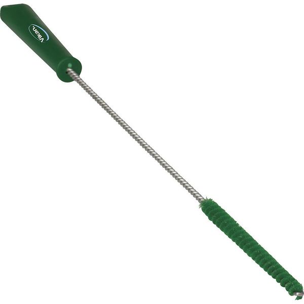 7/8 in W Tube and Valve Brush, Stiff, 14 in L Handle, 6 in L Brush, Green, 20 in L Overall