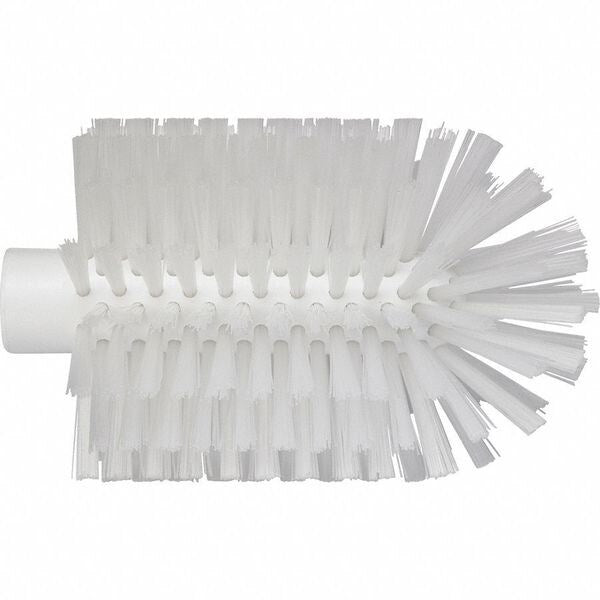 3 7/8 in W Tube and Pipe Brush, Medium, Not Applicable L Handle, 6 in L Brush, White