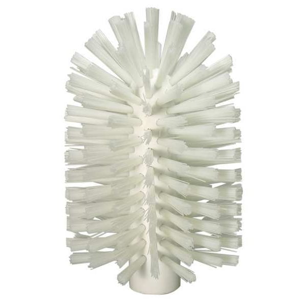 3 7/8 in W Tube and Pipe Brush, Medium, Not Applicable L Handle, 6 in L Brush, White