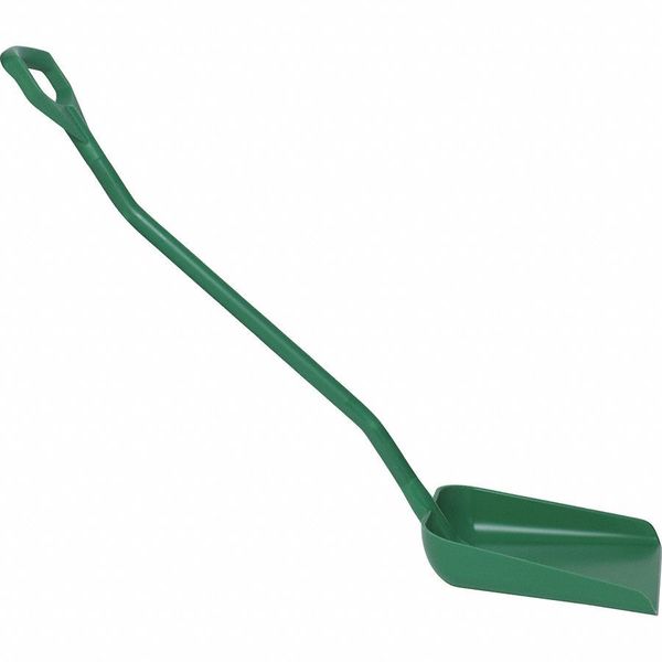 Ergonomic Shovel, 13-1/2 In. W, Green