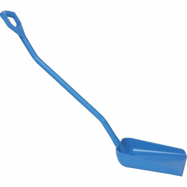 Ergonomic Shovel, 13-1/2 In. W, Blue