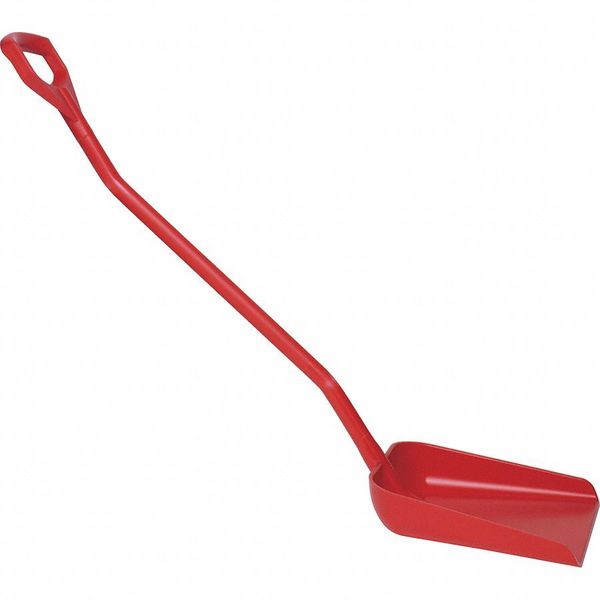 Ergonomic Shovel, 13-1/2 In. W, Red