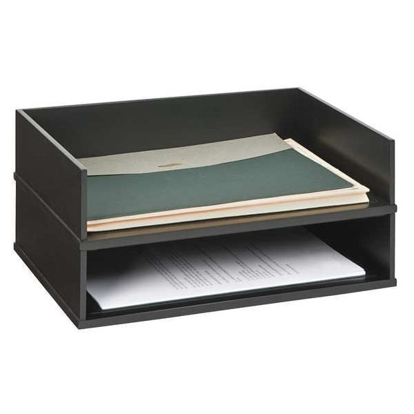 Stacking Letter Tray, Black