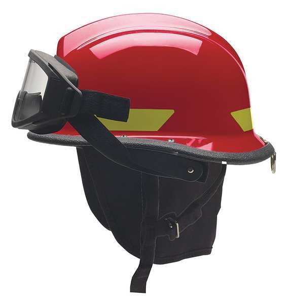 Fire Helmet, Ultem(R) Shell, Red