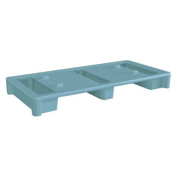 Bed Riser, 10-1/4in L x 41in W, Blue-Gray