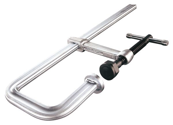 20 in Bar Clamp Steel Handle and 7 in Throat Depth