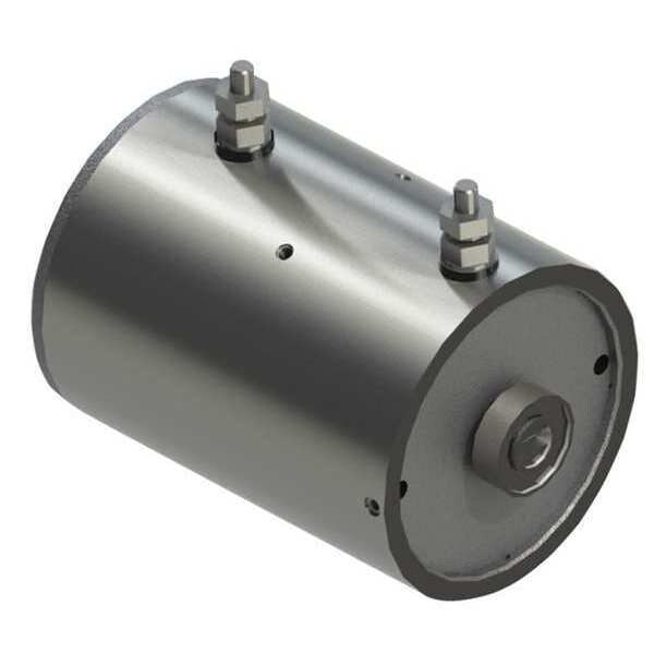 DC Motor, 24V, 4-1/2 in., 2 Term