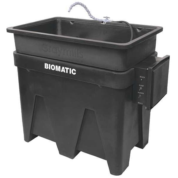 Parts Washer, Aqueous, 30 gal., Cap 300 lb.
