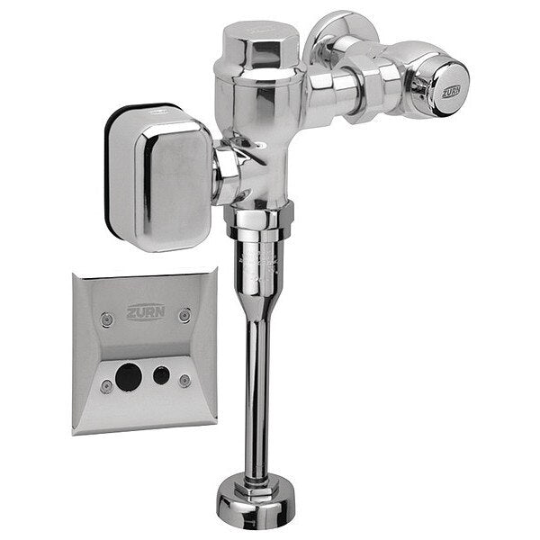 1.0 gpf, Urinal Automatic Flush Valve, Chrome, 3/4 in IPS