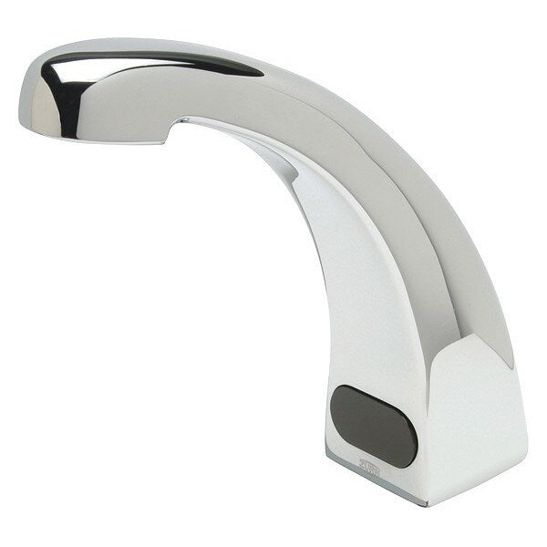 Sensor Single Hole Mount, 1 Hole Mid Arc Bathroom Faucet, Chrome plated